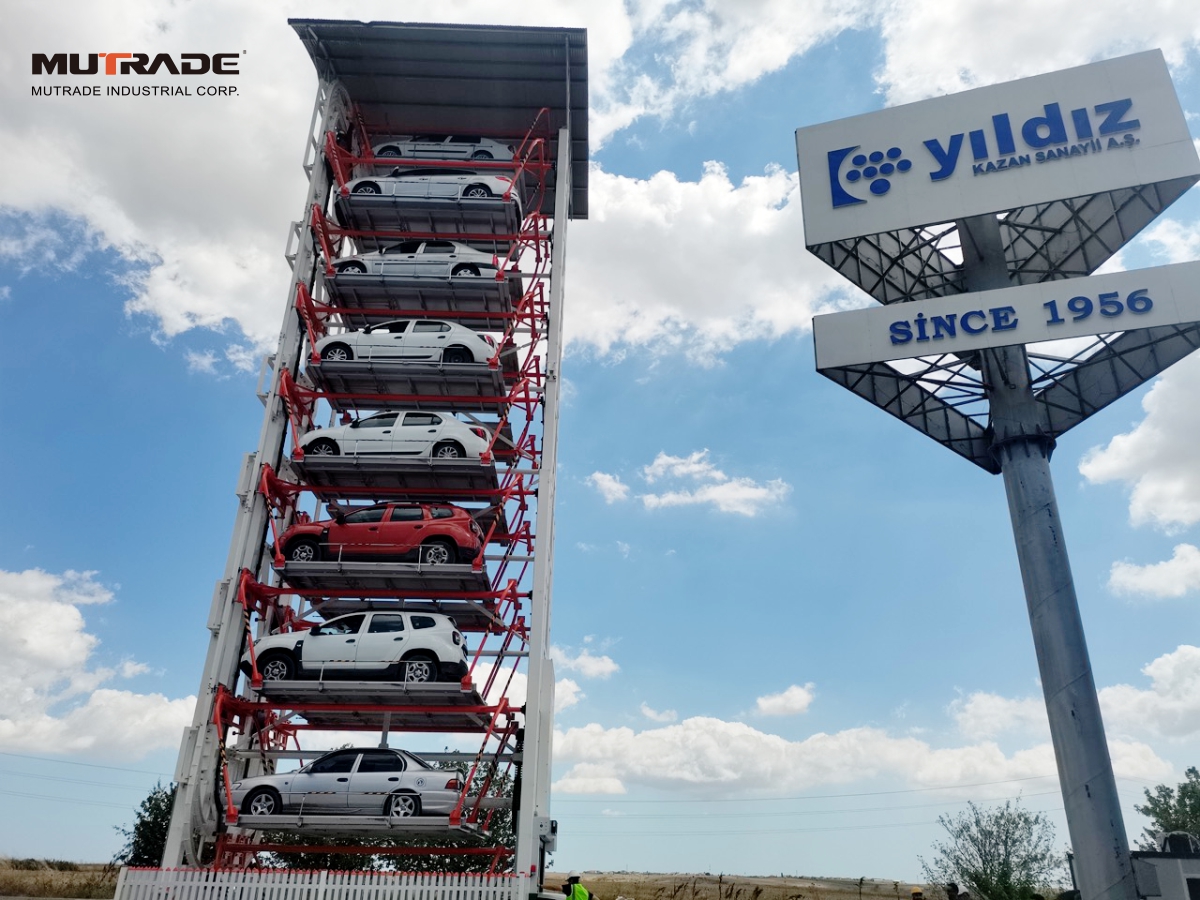 PROGETTO INNOVATIVO DI PARCHEGGIO IN TURCHIA: MUTRADE IMPLEMENTA IL SISTEMA ARP-16S PER EDILIZIA COMMERCIALE