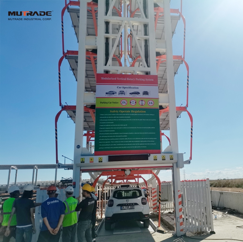 PROGETTO INNOVATIVO DI PARCHEGGIO IN TURCHIA: MUTRADE IMPLEMENTA IL SISTEMA ARP-16S PER EDILIZIA COMMERCIALE
