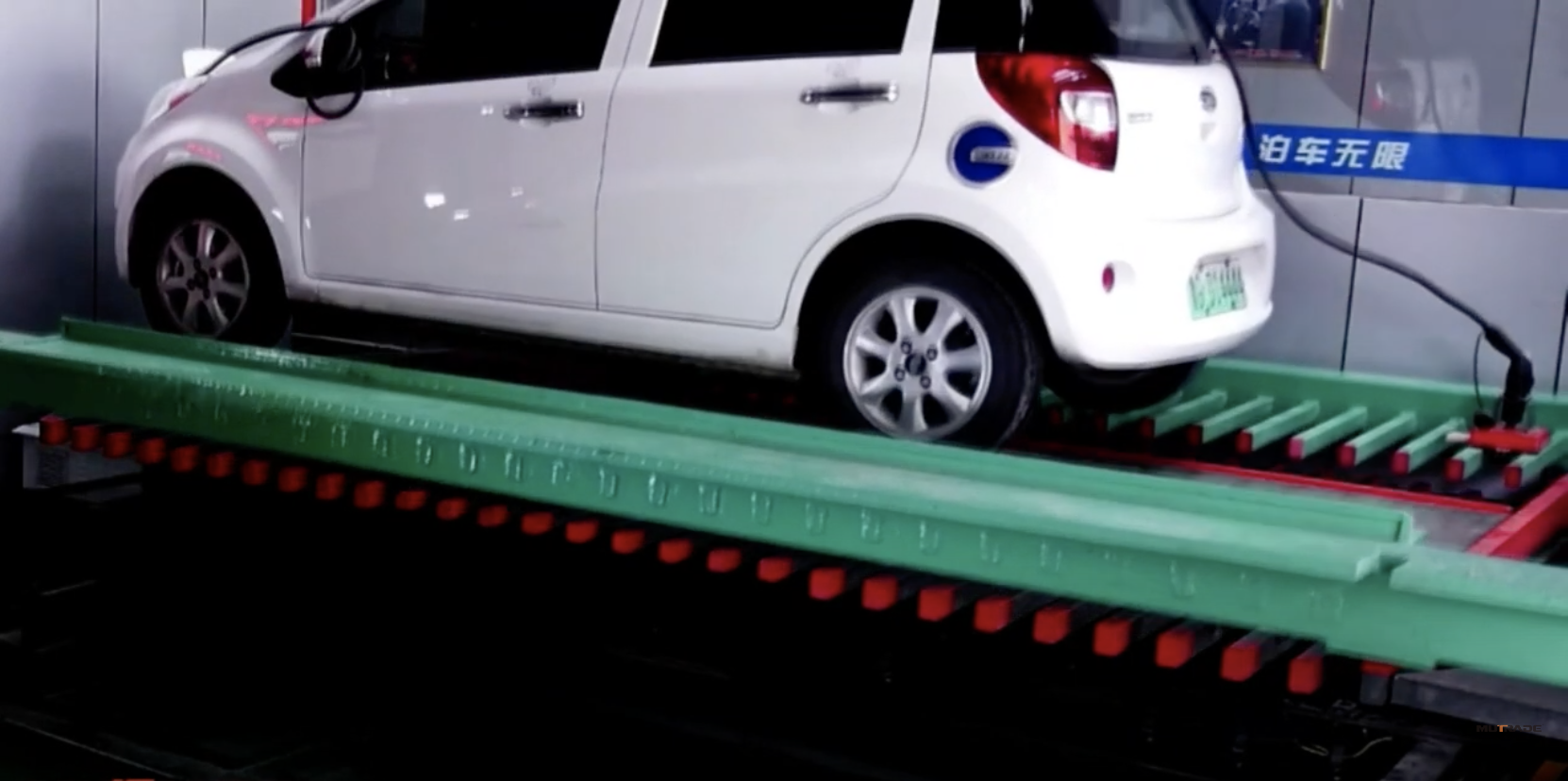sistema di parcheggio a ricarica