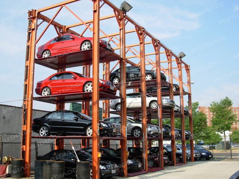 Scaffali da parcheggio per impilatori per auto, montacarichi per auto