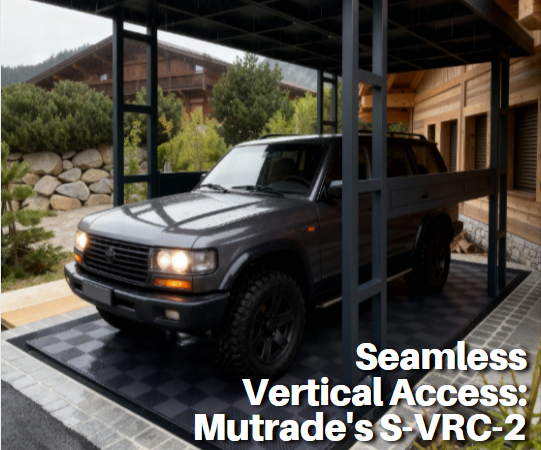 S-VRC-2, la nostra piattaforma elevatrice a forbice a doppia piattaforma.