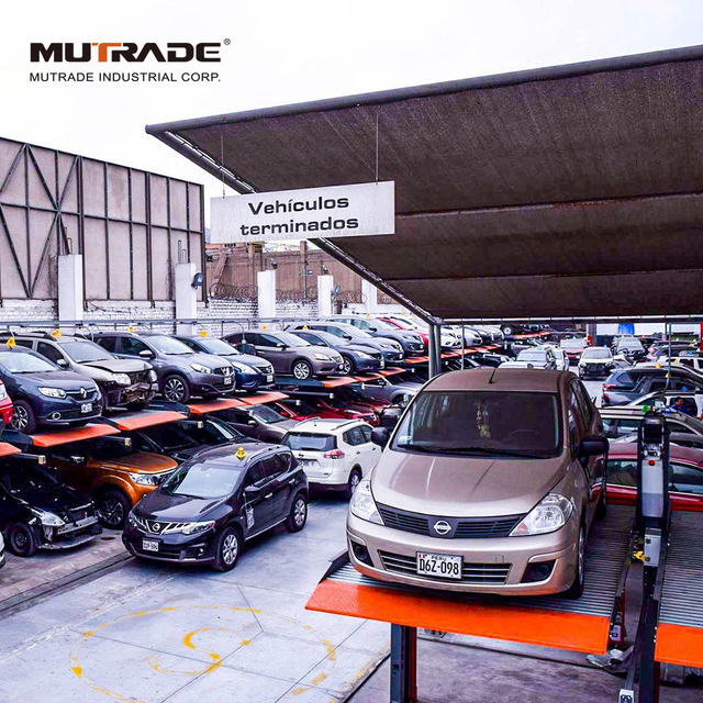 Ascensore meccanico per parcheggio auto a doppio pavimento