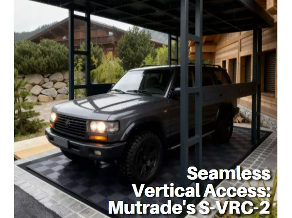 Accesso verticale senza interruzioni: S-VRC-2 di Mutrade: la porta discreta verso l'eleganza sotterranea