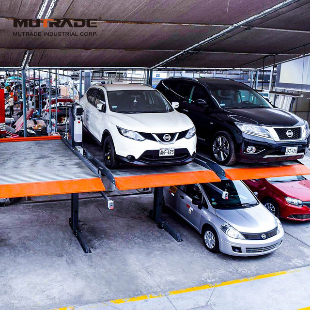 Ascensore per parcheggio per ufficio meccanico per auto