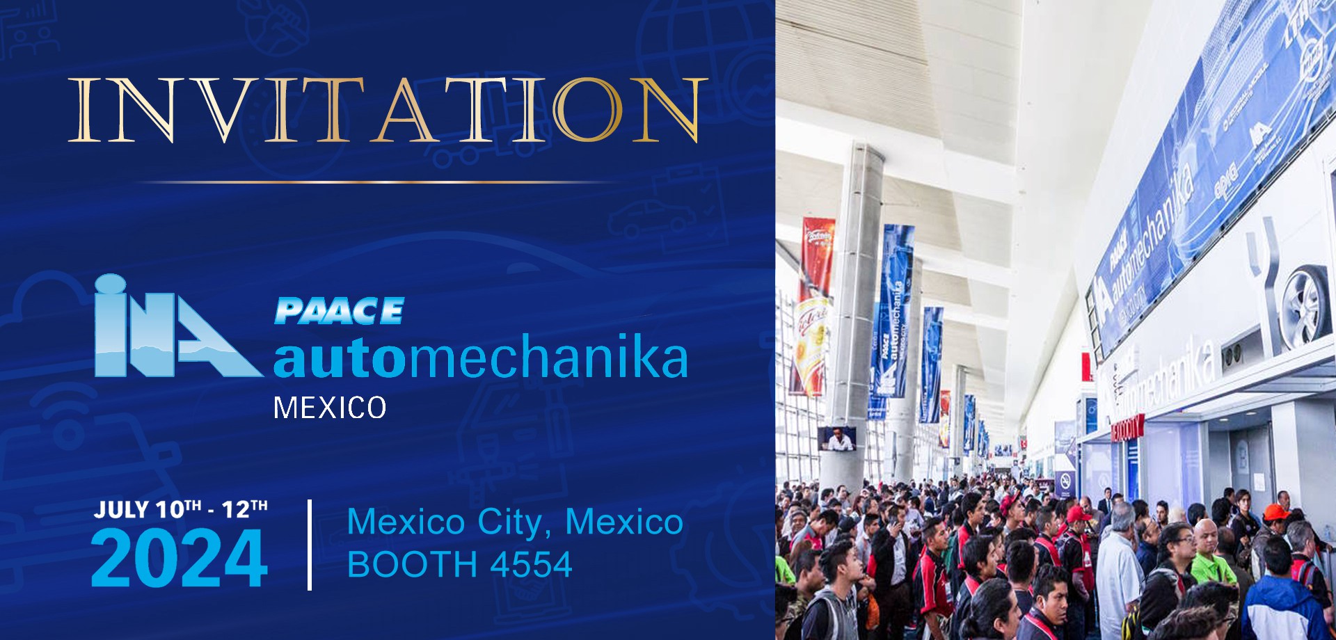 Visita lo stand Mutrade ad Automechanika Mexico 2024!